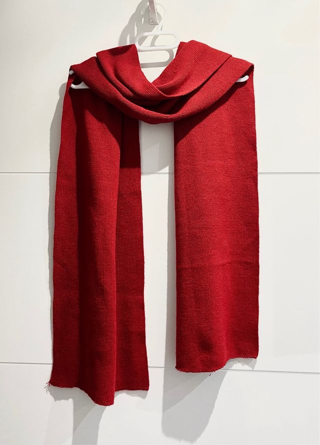 Bufanda roja
