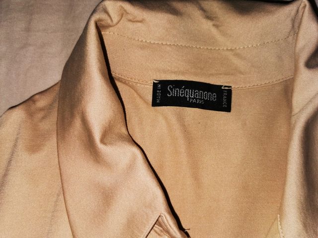 Camicia donna M/L cammello taglia M Sinéquanone
