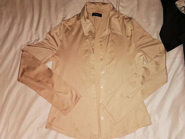 Camicia donna M/L cammello taglia M Sinéquanone