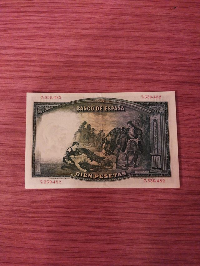 Billete 100 pesetas 1931