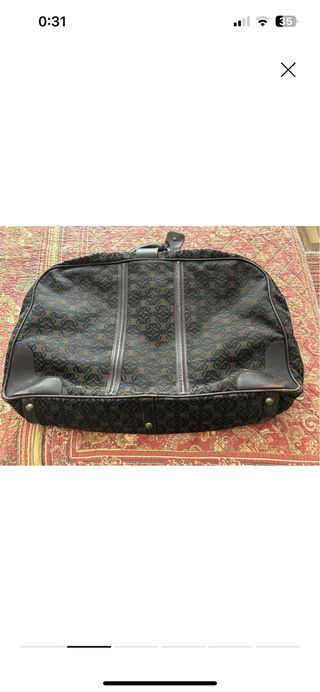 Maleta marrón Loewe vintage 