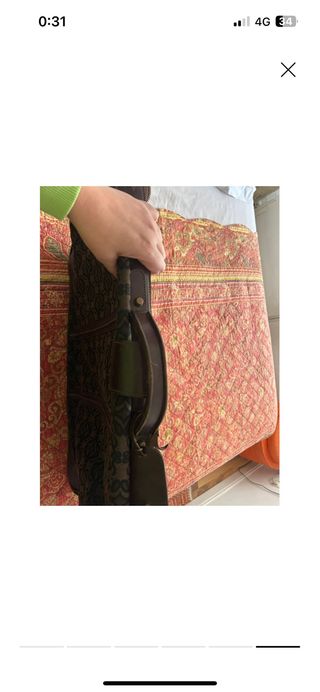 Maleta marrón Loewe vintage 