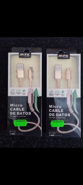 Micro cable de datos sin estrenar