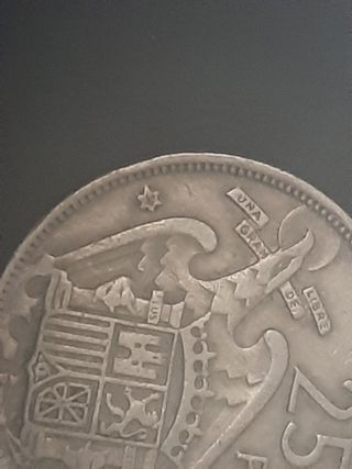 Moneda 25 pesetas 1957 *58