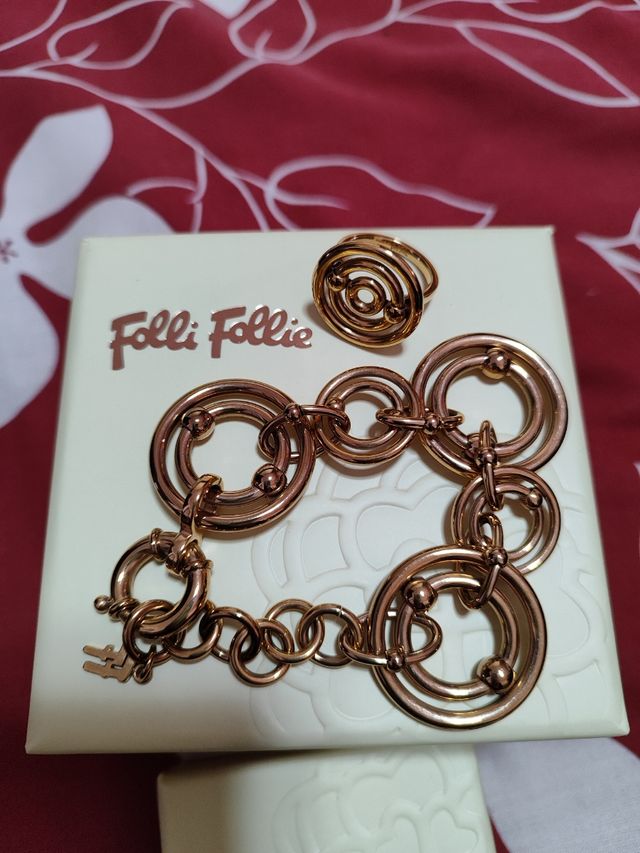 Conjunto Pulsera y Anillo Folli Follie