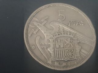 Moneda 5 pesetas 1957 *58
