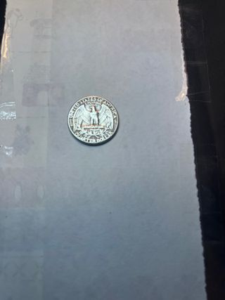 Moneda de un cuarto de dolar 1965