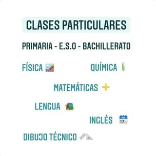 CLASES ONLINE ESO Y BACHILLERATO