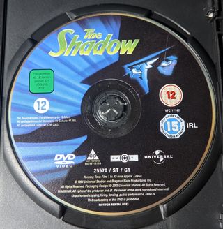 The Shadow [1994 - Russell Mulcahy] DVD LA SOMBRA
