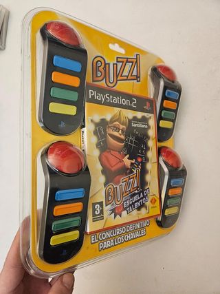 Buzz + Pulsadores PS2 NUEVO