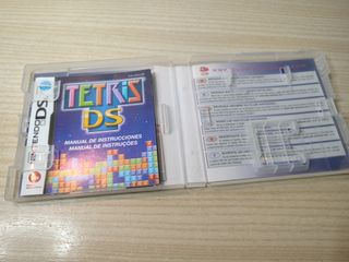 Caja y manuales Tetris DS