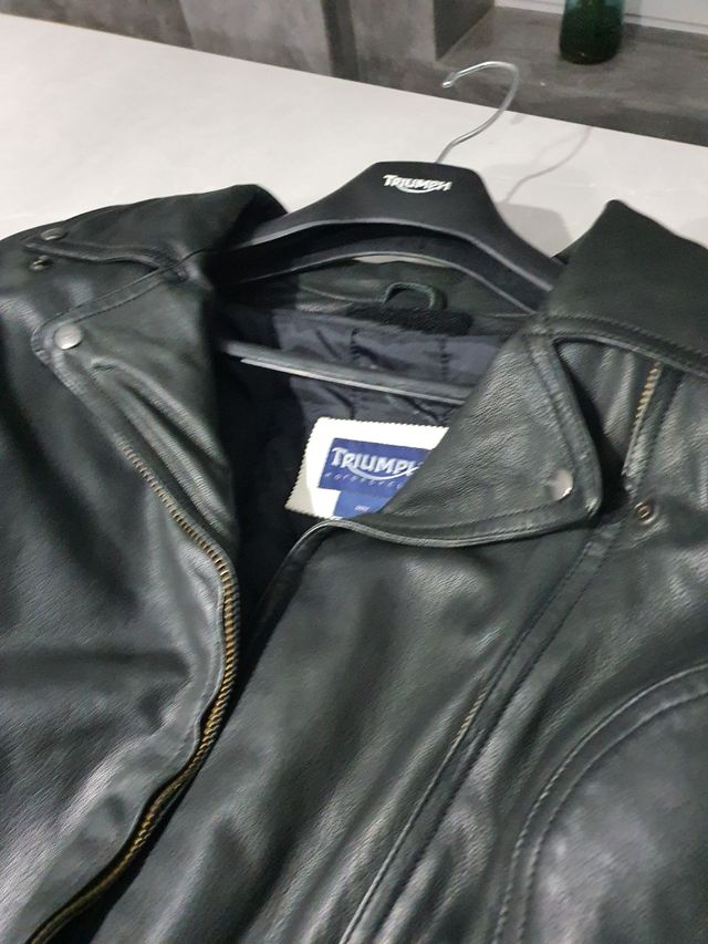 Chaqueta moto Triumph mujer