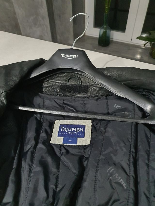 Chaqueta moto Triumph mujer