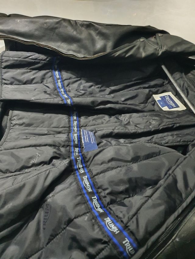 Chaqueta moto Triumph mujer