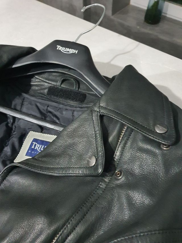 Chaqueta moto Triumph mujer