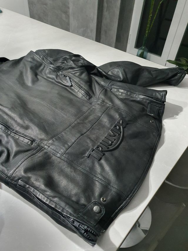 Chaqueta moto Triumph mujer