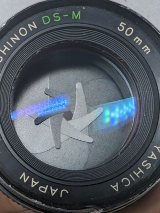 Objetivo YASHINON 50mm 1:1.4f