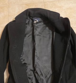 Abrigos mujer color negro T.M