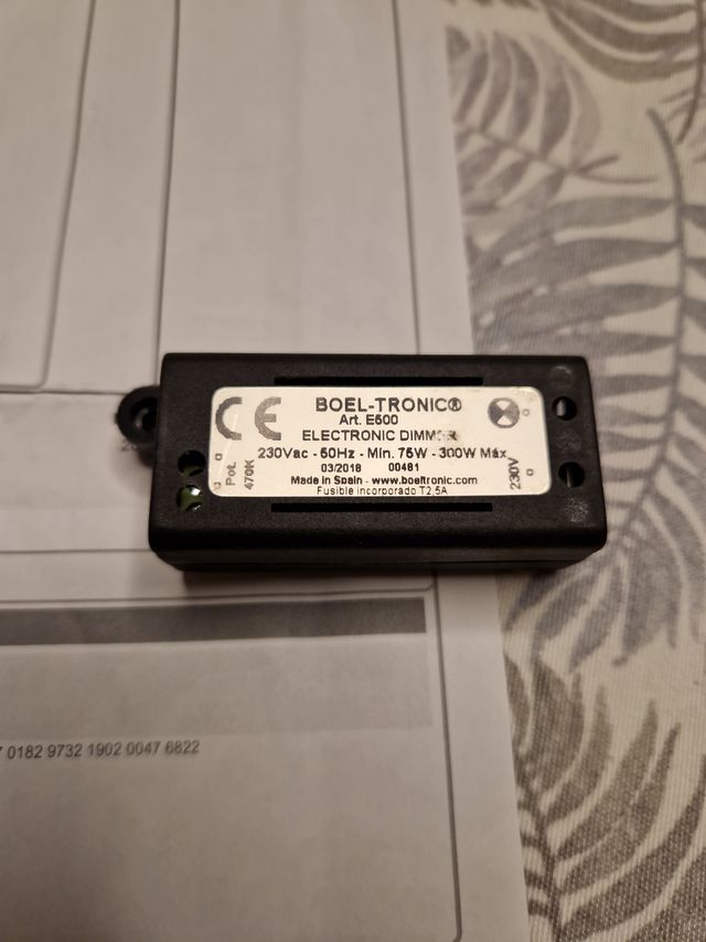 Potenciometro Dimmer