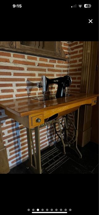 MAQUINA DE COSER ALFA