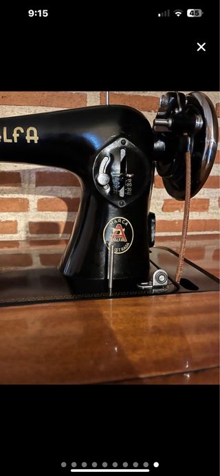 MAQUINA DE COSER ALFA