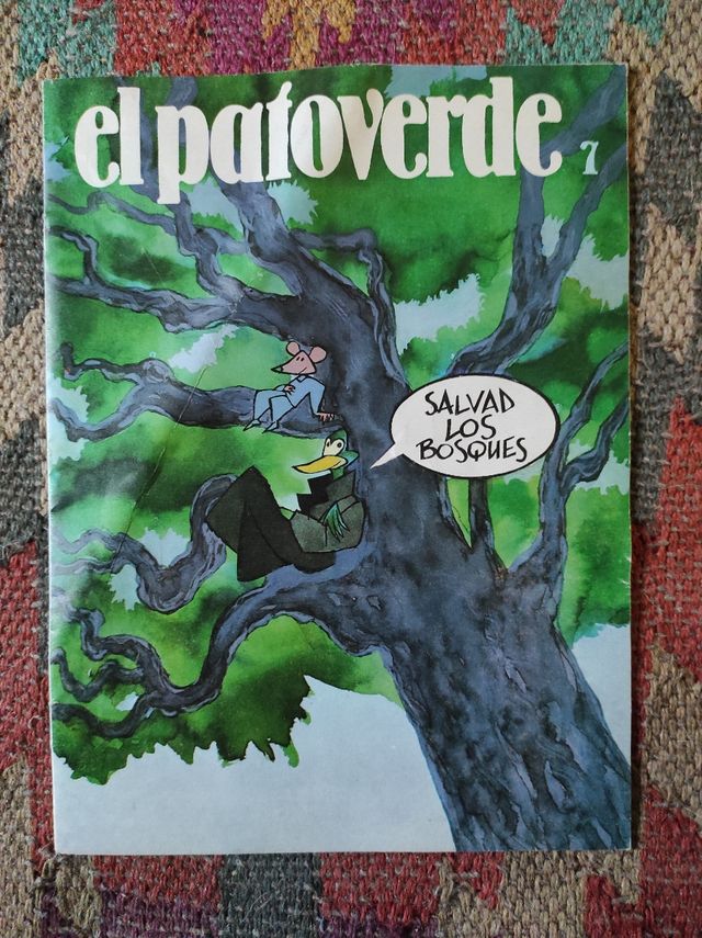 Comic El Patoverde Ecologismo Vintage