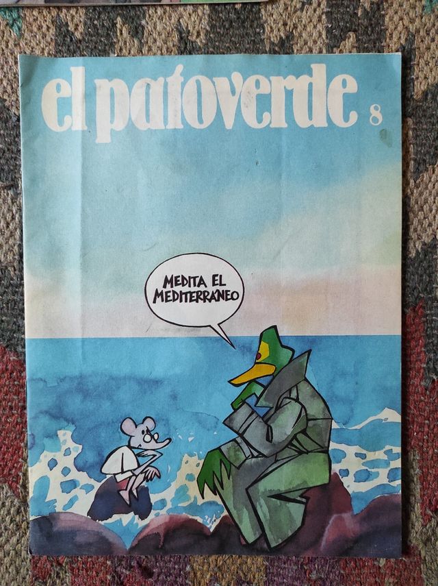 Comic El Patoverde Ecologismo Vintage