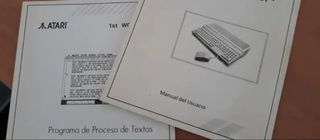ATARI manual procesador de textos.