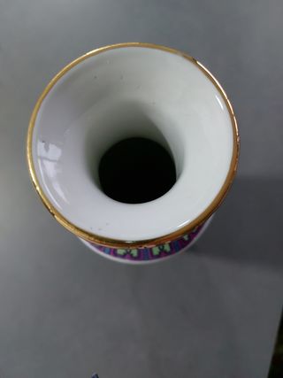 Jarrón de cerámica china