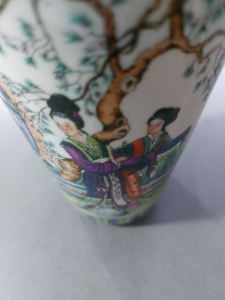 Jarrón de cerámica china