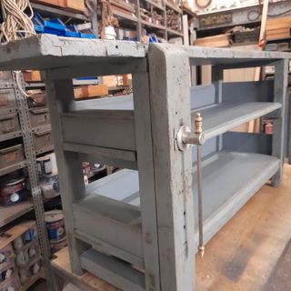 Banco de trabajo carpintero de medidas 207 x 60