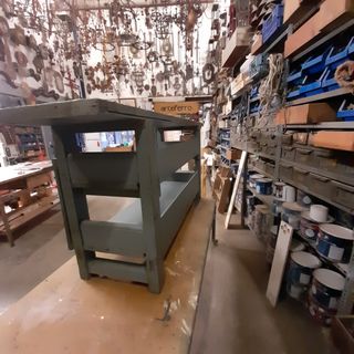 Banco de trabajo carpintero de medidas 207 x 60