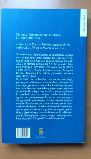 Libro  Viajeras inglesas del XIX y XX
