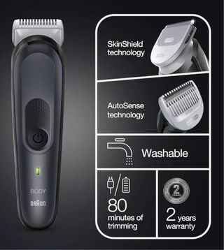 Máquina Depiladora Braun Body