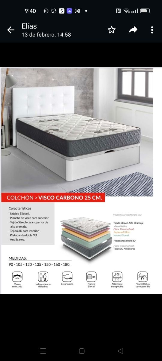 CANAPÉS, COLCHONES, CABEZALES..