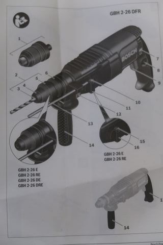 Martillo perforador  BOSCH professional