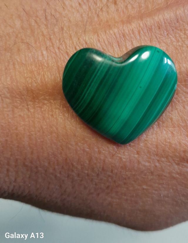 Ciondolo in malachite