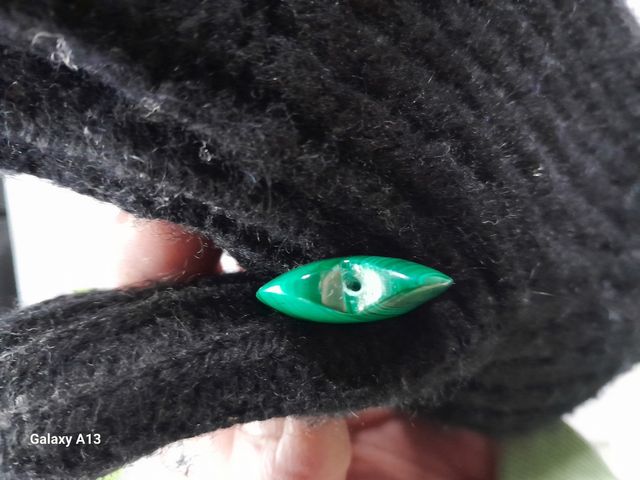 Ciondolo in malachite