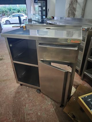 631213000 deja wasap mueble cafetero acero inox