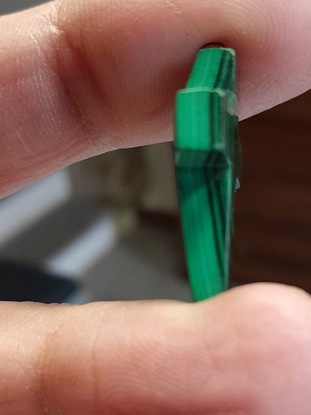 Ciondolo in malachite