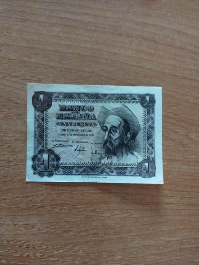Billete 1 peseta