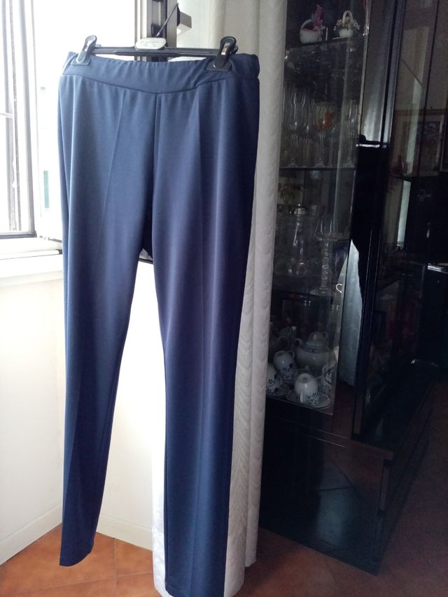 Leggings donna blu