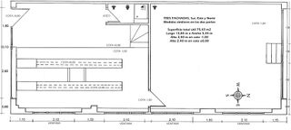 Vendo local/garaje grande y alto con WC