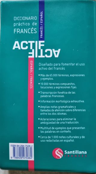 Diccionario francés Santillana