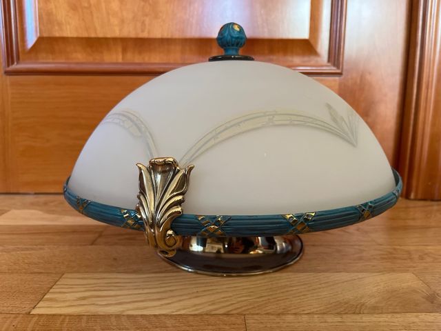 Plafón redondo de diseño (cristal)