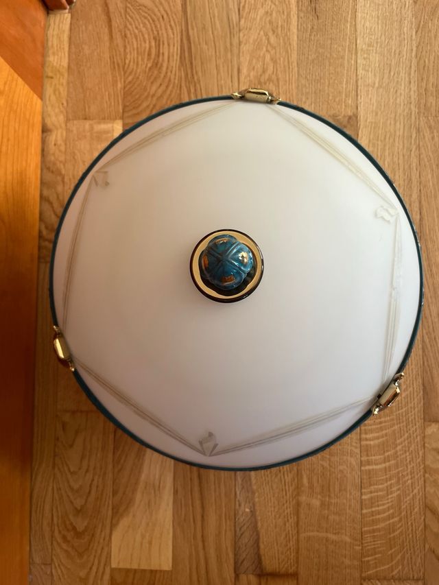 Plafón redondo de diseño (cristal)