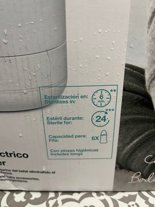 Esterilizador electrico SUAVINEX