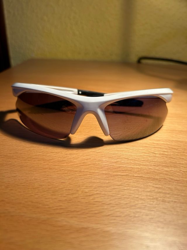 Gafas de sol cristales plateados ciclismo talla S