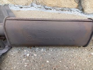 linea de escape VW Golf IV