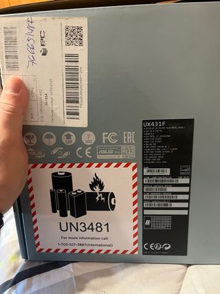 Ordenador Portatil ASUS UX431F